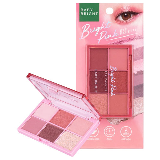 Baby Bright Eye Pink Palette Matte&Shimmer 0.7g x 6colors