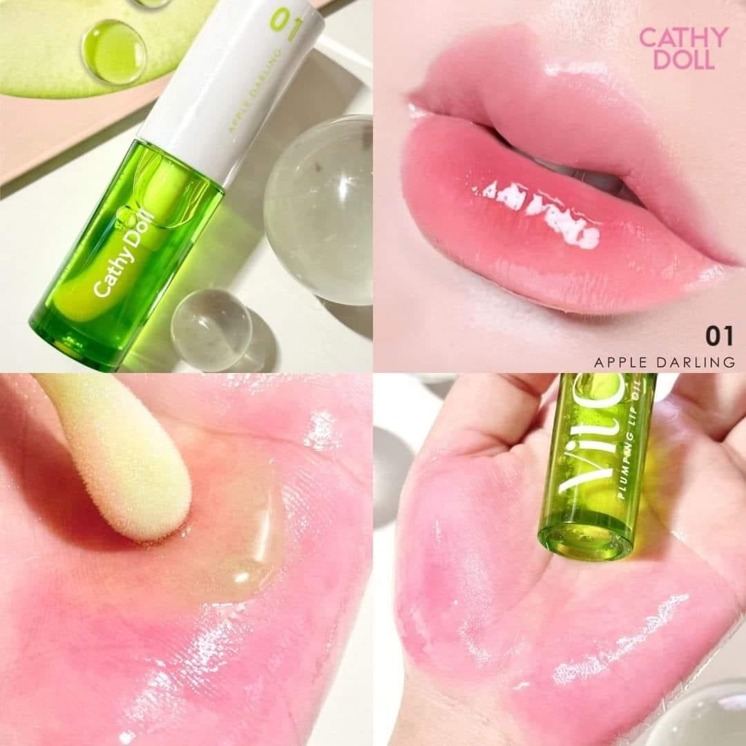 Cathy Doll Vit C Plumping Lip Oil Anti-Aging Soft & Smooth #01