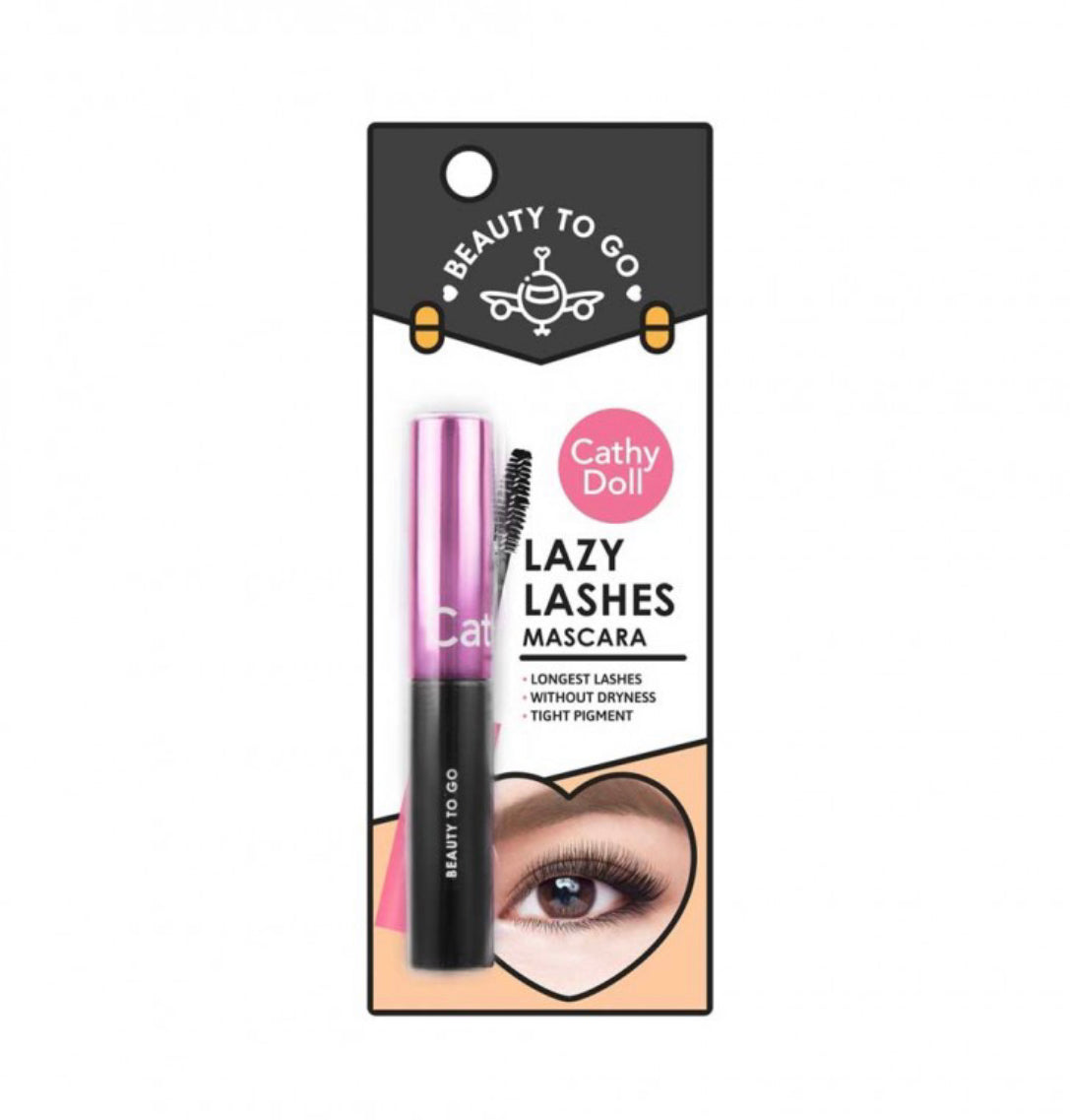 Cathy Doll Beauty To Go Lazy Lashes Mascara 4G. เคที่ดอลล์ บิวตี้ทูโกเลซี่แลชมาสคาร่า 4G