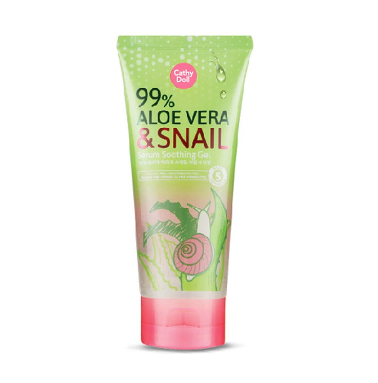 Cathy Doll Aloe Vera & Snail Serum Soothing Gel 175g