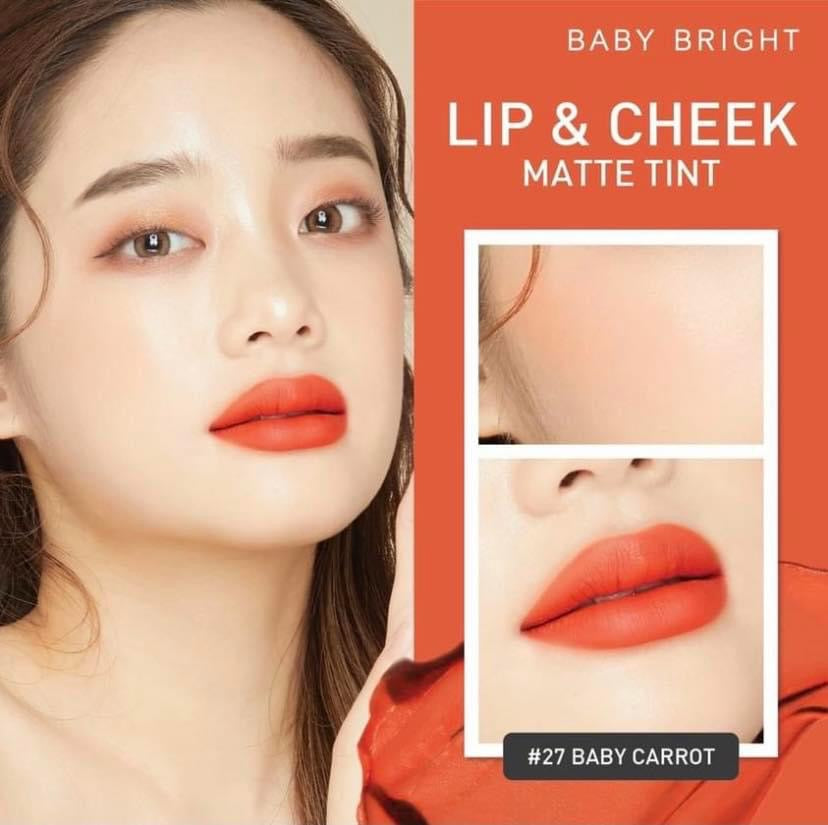 Baby Bright Lip&Cheek Matte Tint #27