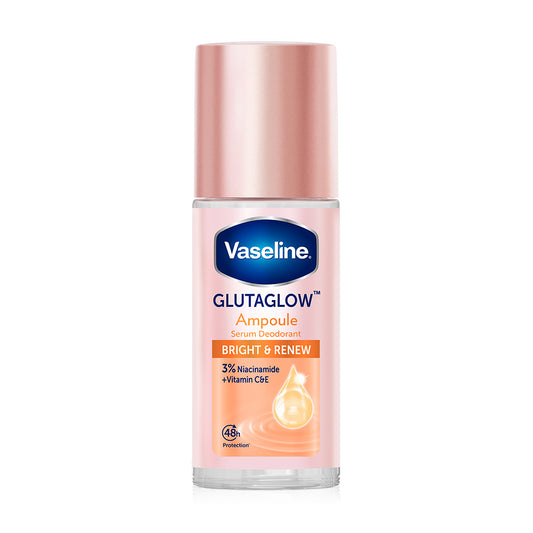 Vaseline Roll-On Serum GlutaGlow Ampoule Deodorant #Bright & Renew