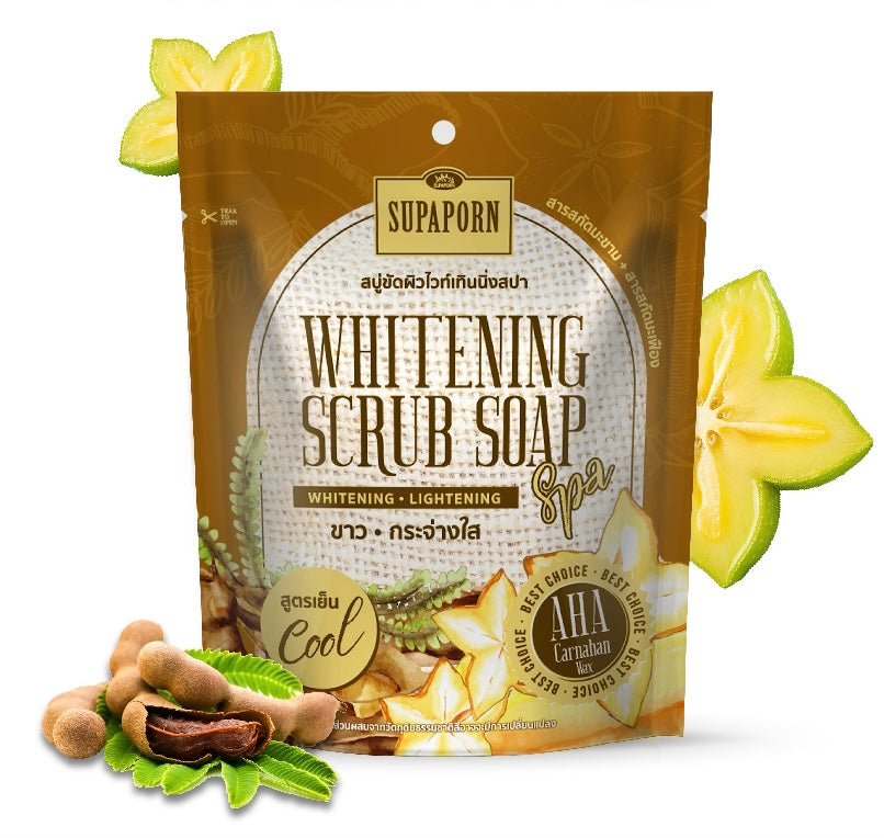 Supaporn Whitening Scrub Soap