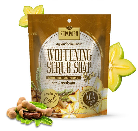 Supaporn Whitening Scrub Soap