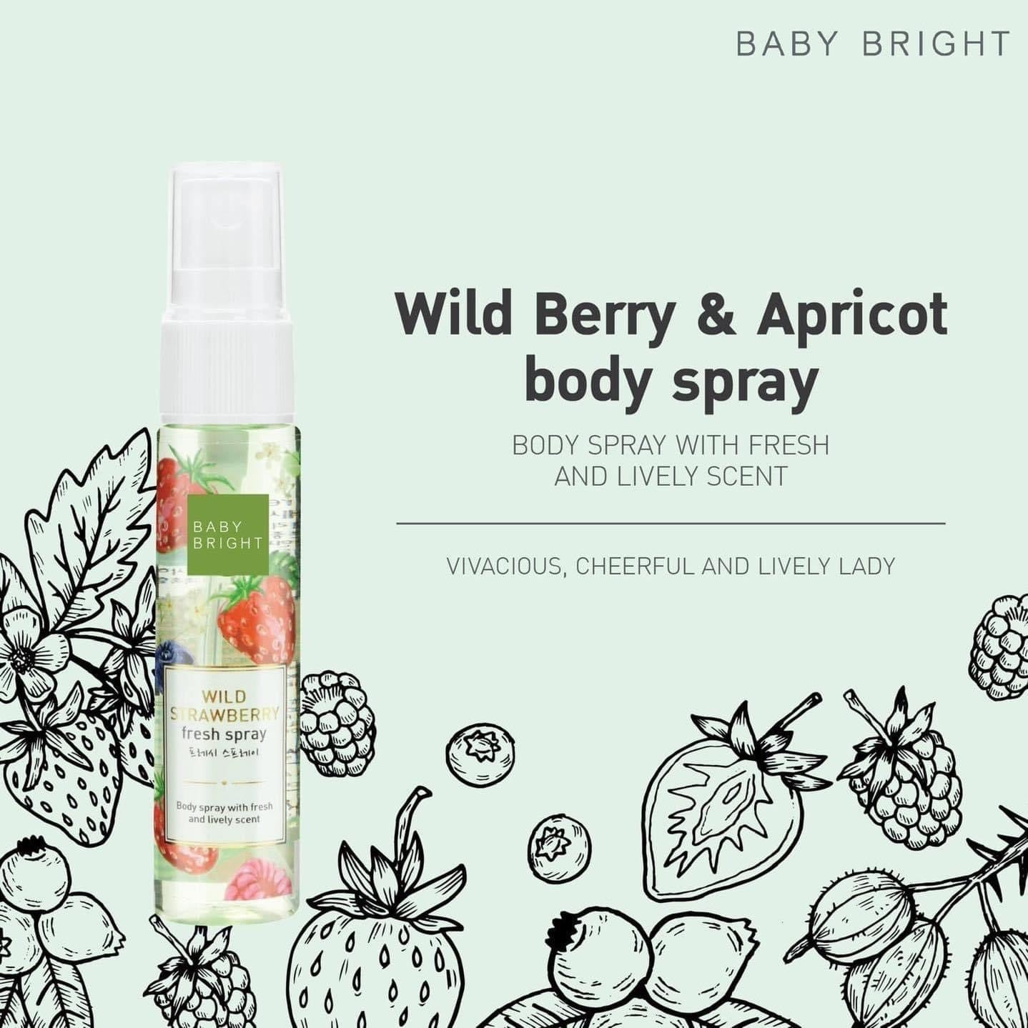 Baby Bright Wild Strawberry Fresh Spray 20ml