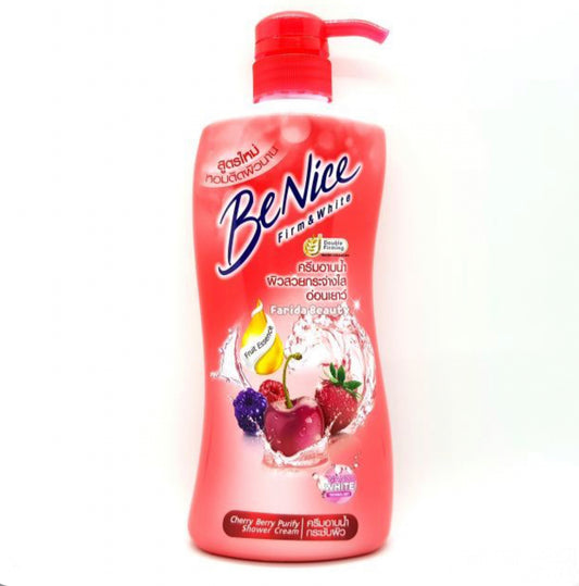 BENICE PERFECT ELASTIC SHOWER CREAM RED 450ml