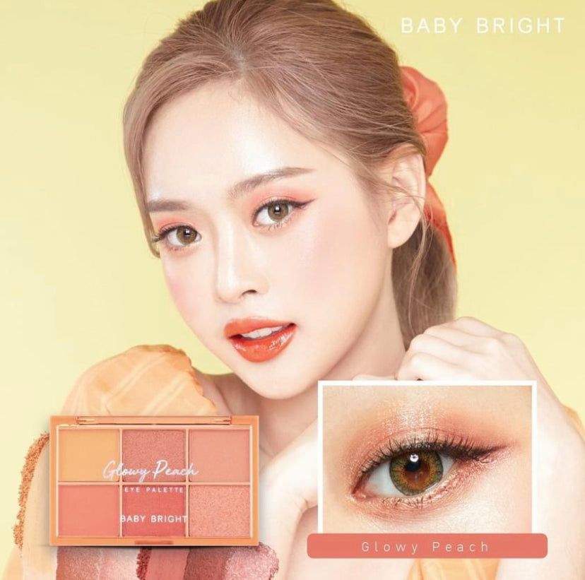 Baby Bright Eye Orange Palette Matte&Shimmer 0.7g x 6colors