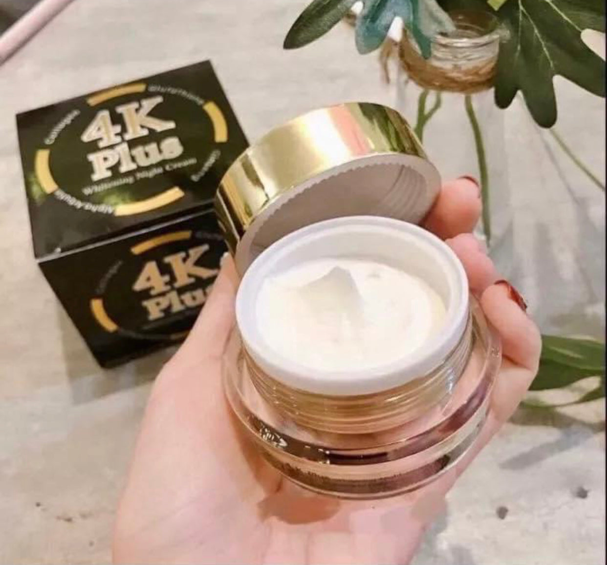 4K Plus Whitening Night Cream