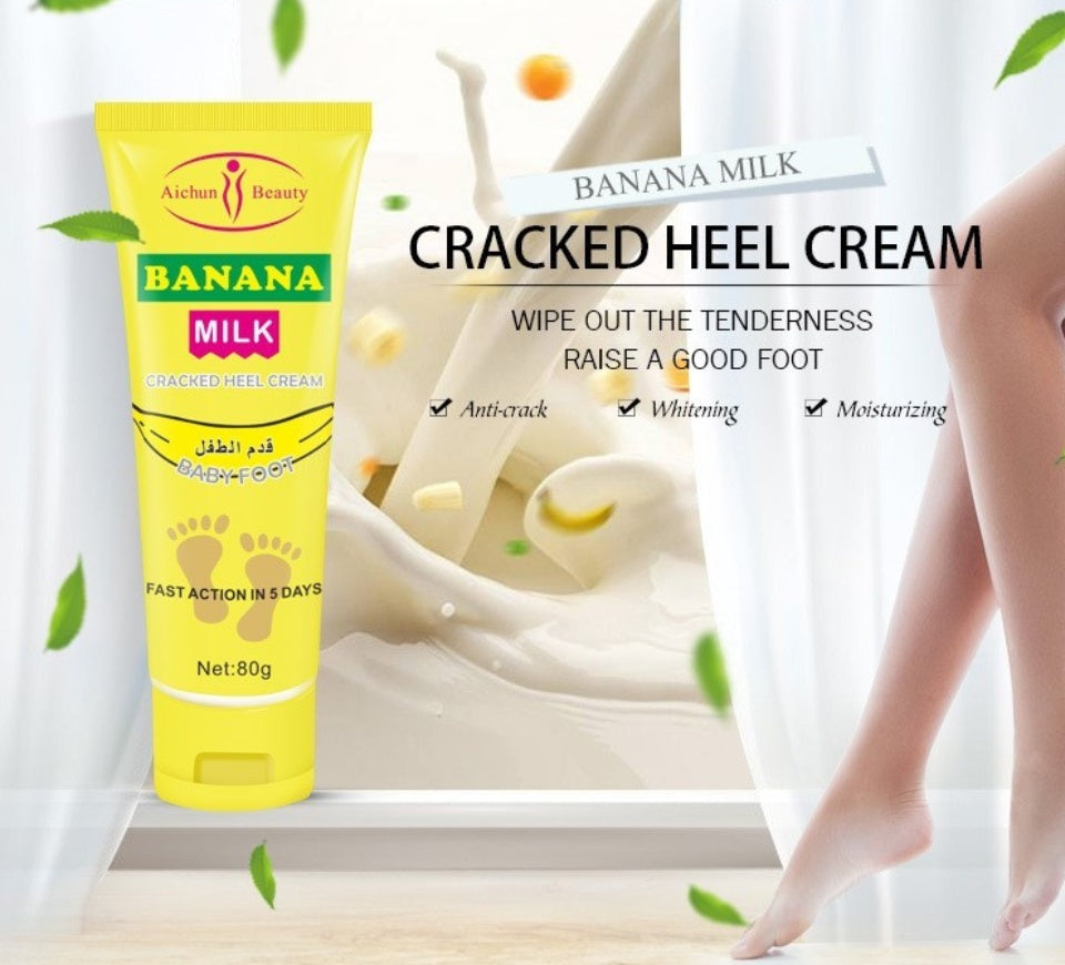 A Bonne Banana Milk Cracked Heel Cream