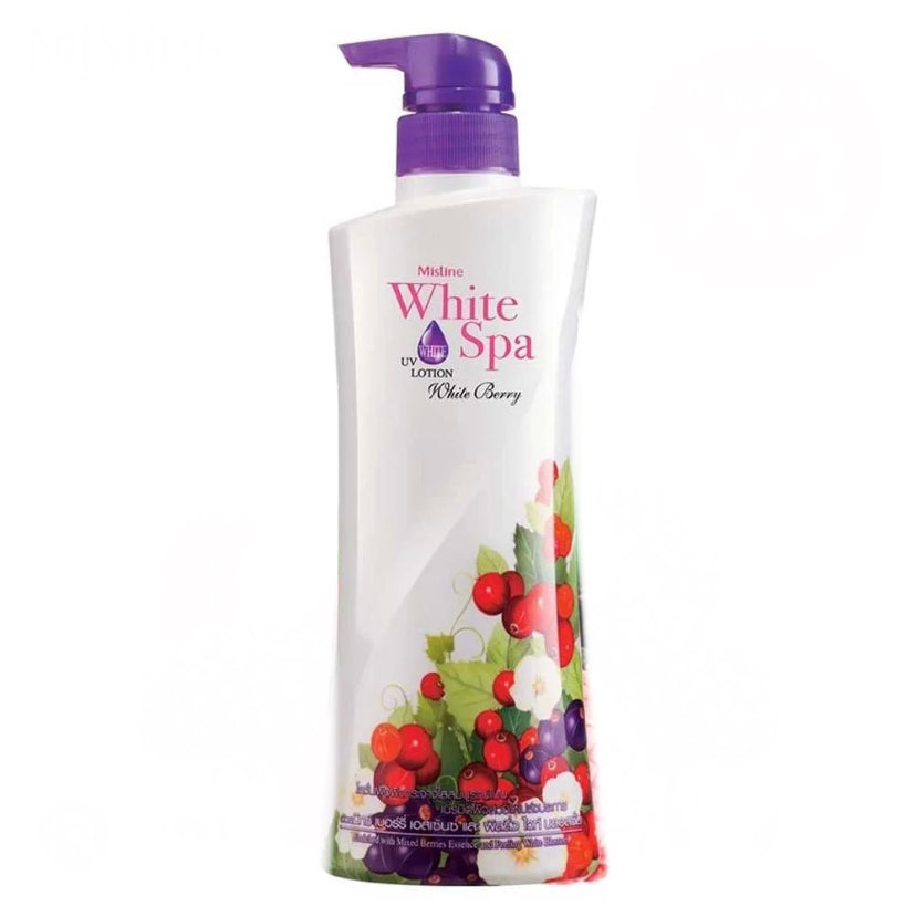 Mistine White Spa White Berry UV Body Lotion 400ml