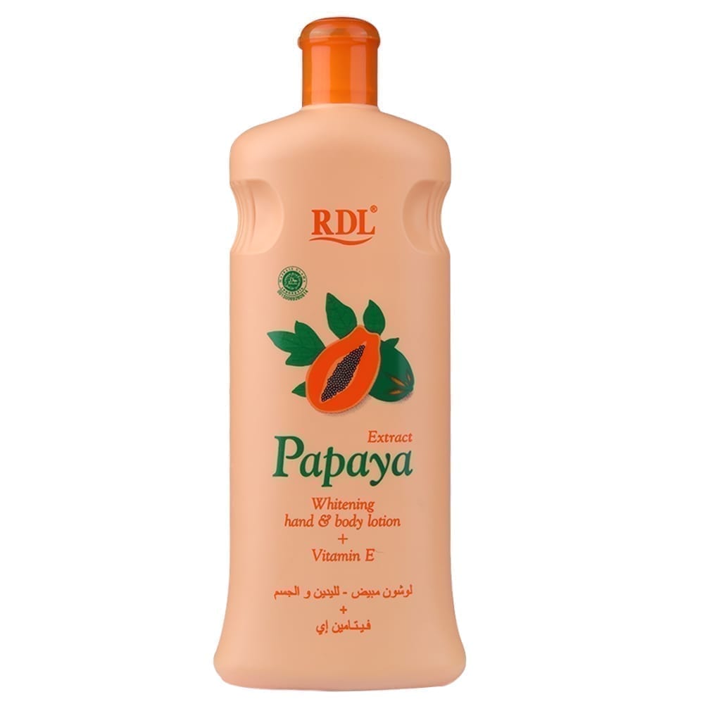 RDL Papaya Extract Whitening Body Lotion + Vitamin E 600ml