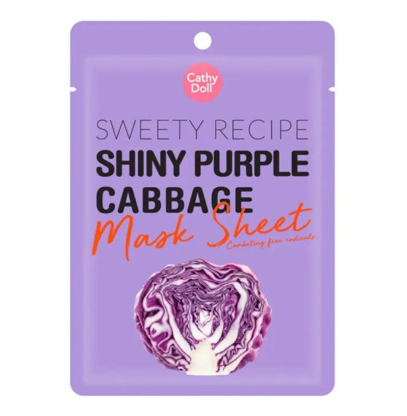 Cathy doll Shiny Purple Cabbage Mask Sheet