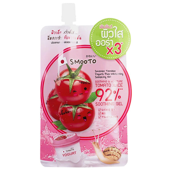 Smooto Tomato Yogurt Plus Whitening Soothing Gel