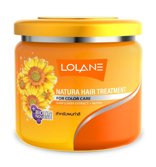 Lolane Natura Hair Treatment For Nourishing & Color Care 500g