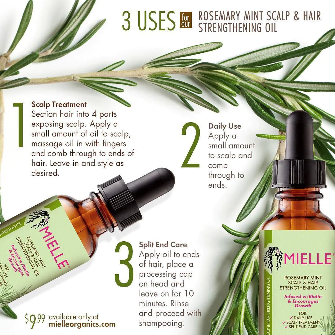 Mielle Organics Rosemary Mint Scalp & Hair Oil