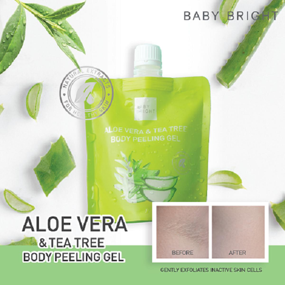 Baby Bright Aloe Vera & Tea Tree Body Peeling Gel 200ml
