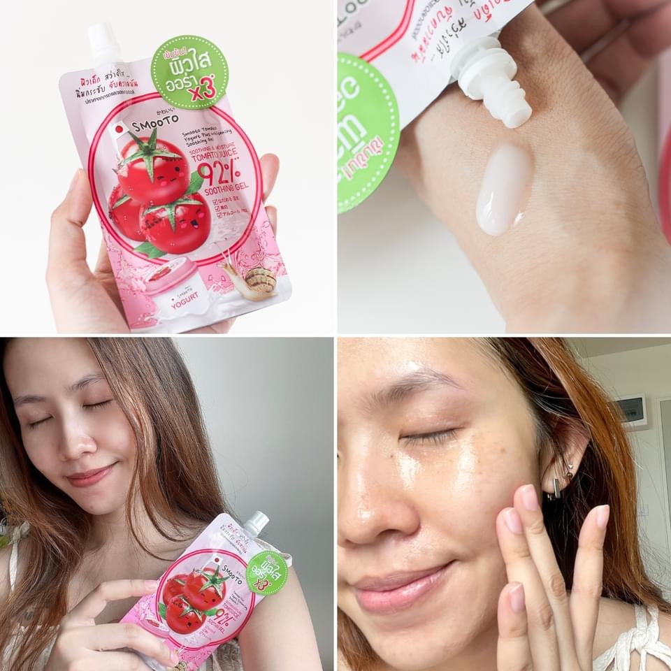 Smooto Tomato Yogurt Plus Whitening Soothing Gel