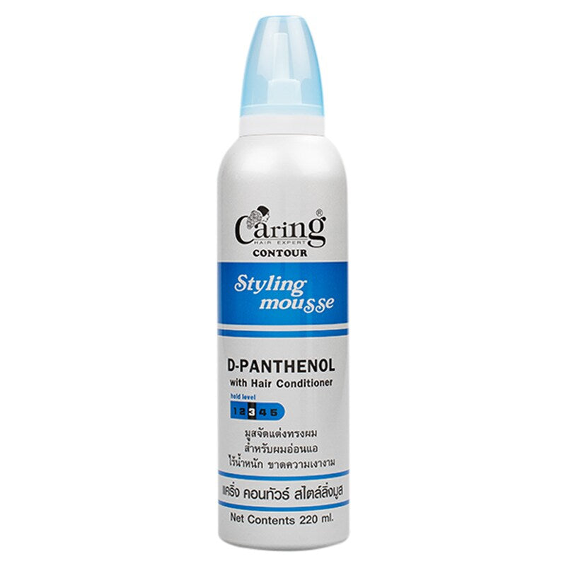 Caring Contour Styling Mousse D-panthenol 220ml