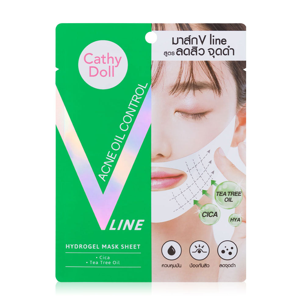 Cathy Doll Acne Oil Control V Line Hydrogel Mask Sheet 18g