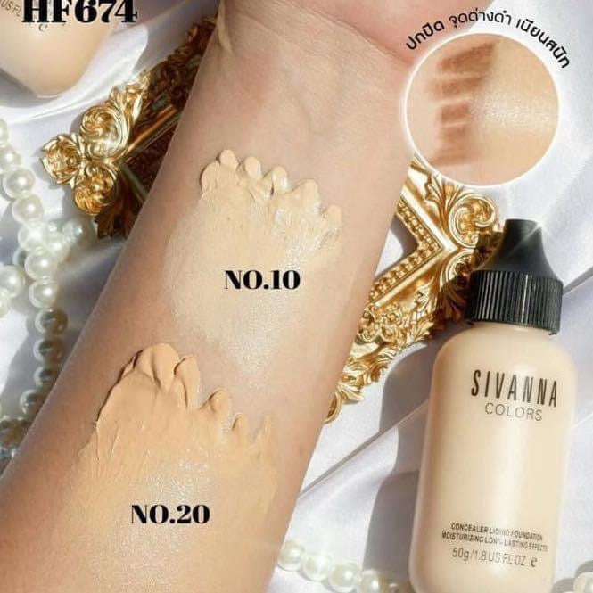 SIVANNA VELVET TOUCH FOUNDATION 50g