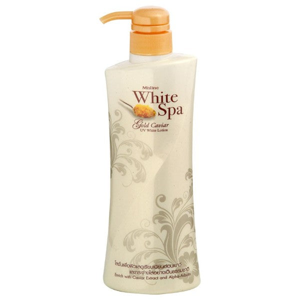 Mistine White Spa Gold Caviar UV White Body Lotion 400ml