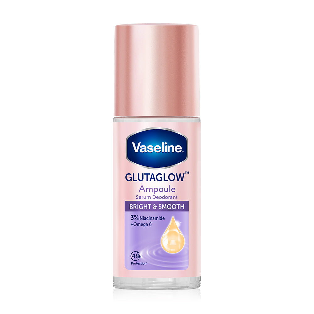 Vaseline Roll-On Serum GlutaGlow Ampoule Deodorant #Bright & Smooth