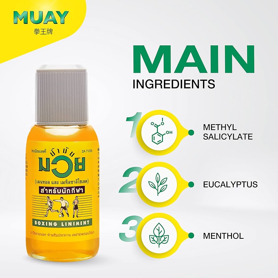 Namman Muay Pain Relief Oil 120cc