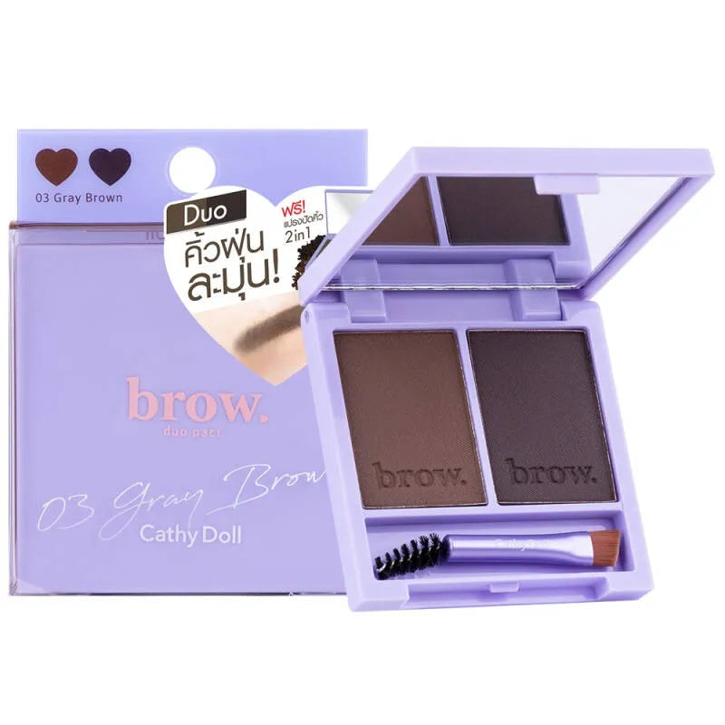 CATHY DOLL BROW DUO PACT 2.5G+2.5G