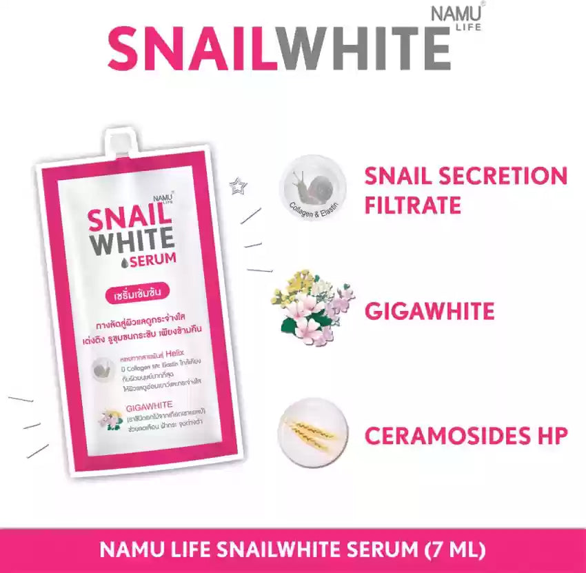 Namu Life Snail White Serum 7ml