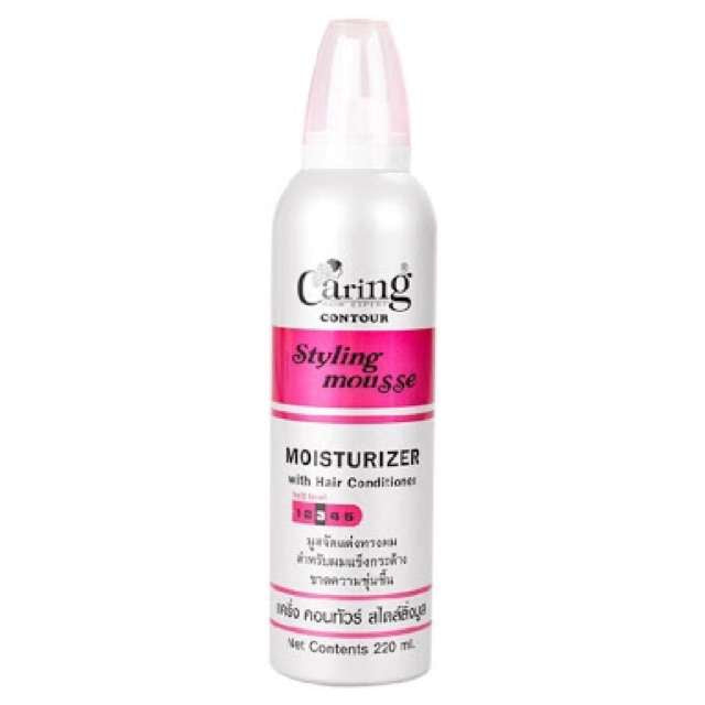 Caring Contour Styling Mousse Moisturizer 220ml