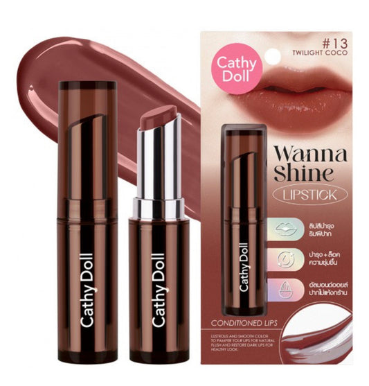 Cathy Doll Wanna Shine Lipstick #13