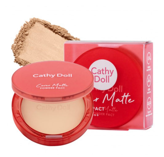 Cathy Doll Cover Matte Powder Pact SPF30/PA+++ #01