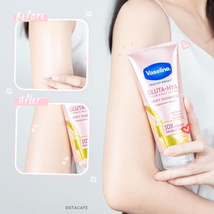 Vaseline Gluta-Hya Serum Burst Lotion Dewy Radiance 330ml