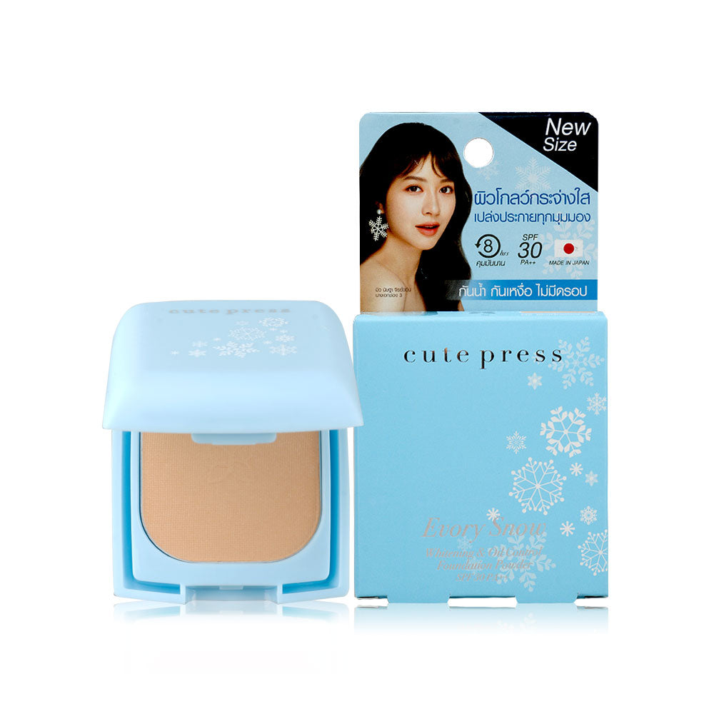 Cute Press Evory Snow Whitening & Oil Control Foundation Powder SPF30/PA++ Refill