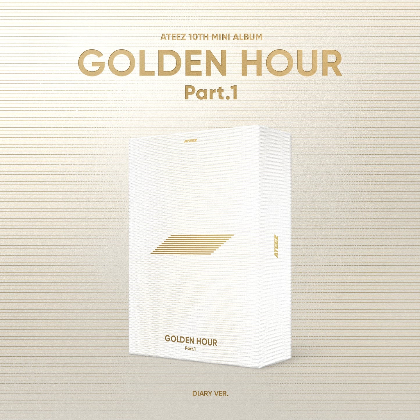 ATEEZ 10th Mini Album - GOLDEN HOUR : Part.1