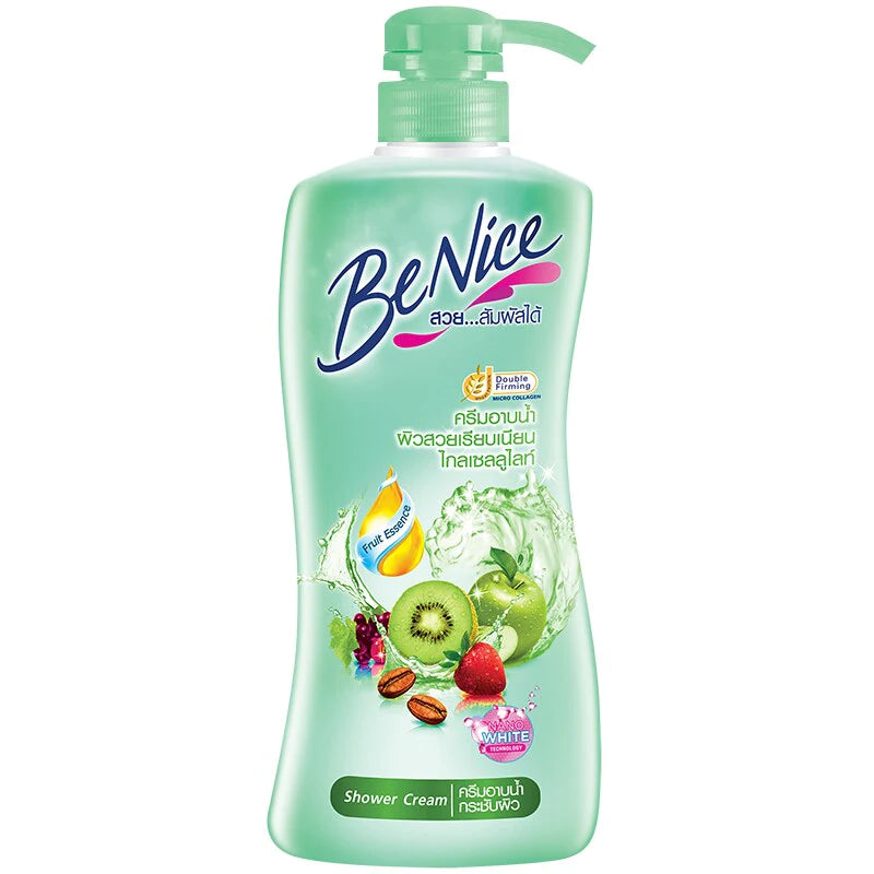 BENICE PERFECT ELASTIC SHOWER CREAM GREEN 450 ml