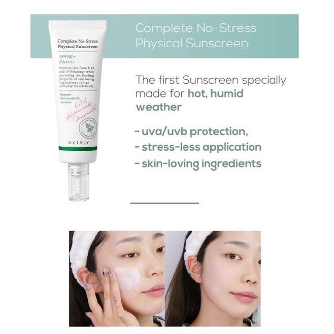 AXIS-Y Complete No-Stress Physical Sunscreen