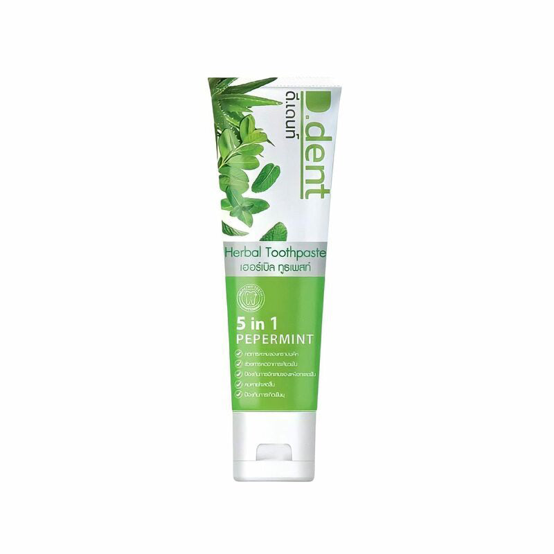 D.dent Herbal Toothpaste 5 in 1 perpermint