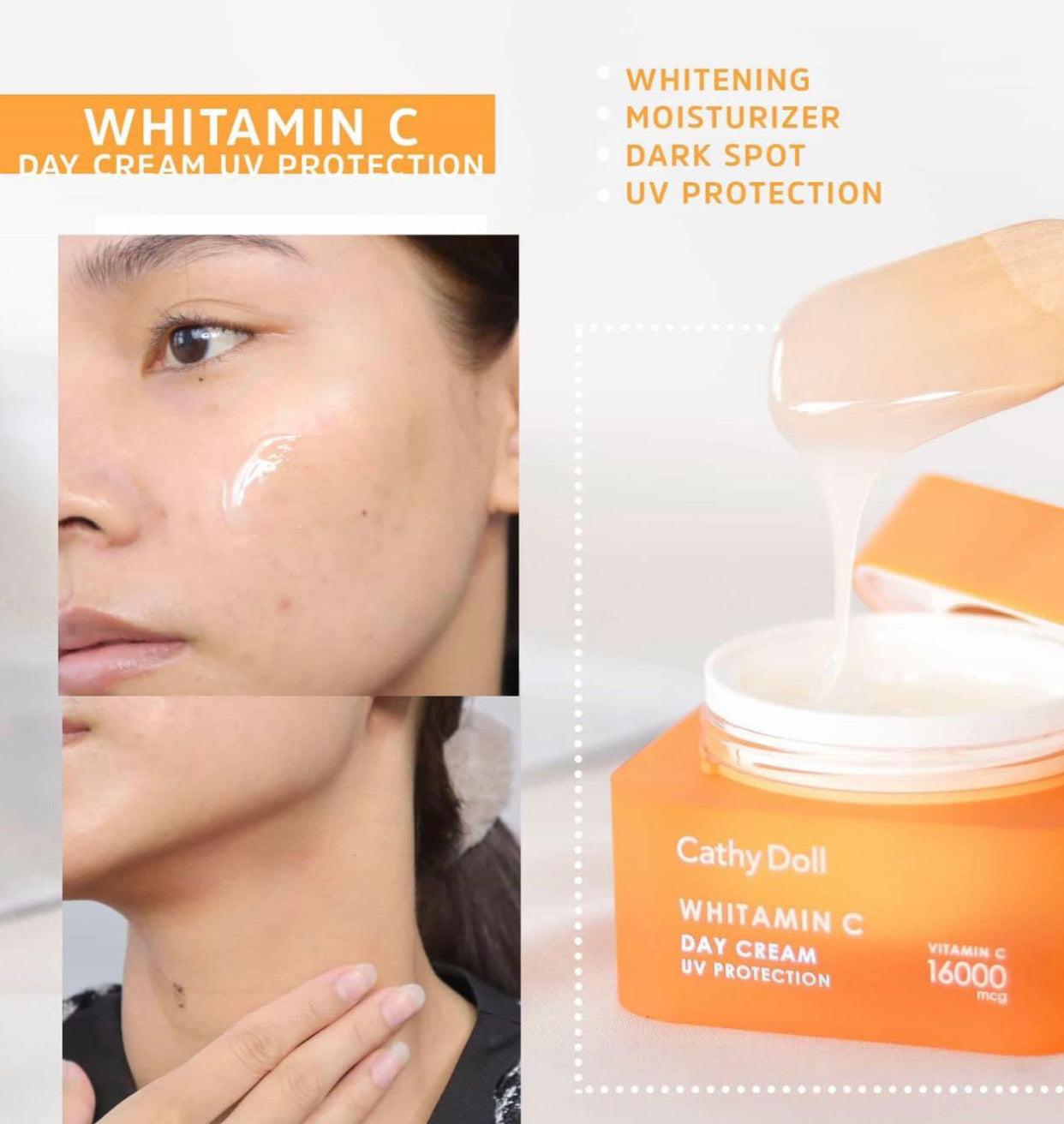 CATHY DOLL WHITAMIN C DAY CREAM 18ml