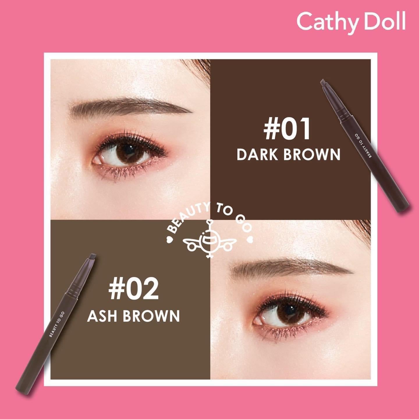 Cathy Doll Beauty To Go Economy Eye Brow Pencil 0.16ก