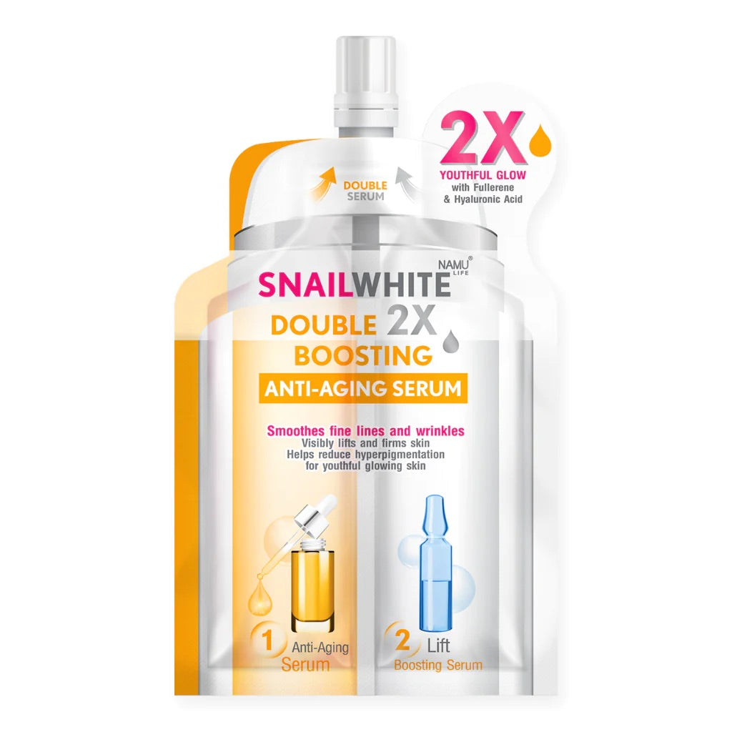 SnailWhite Double Boosting Anti-Aging Serum 4ml+4ml