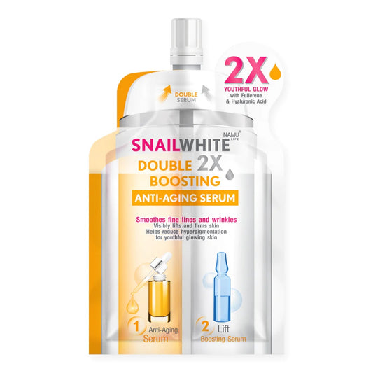 SnailWhite Double Boosting Anti-Aging Serum 4ml+4ml