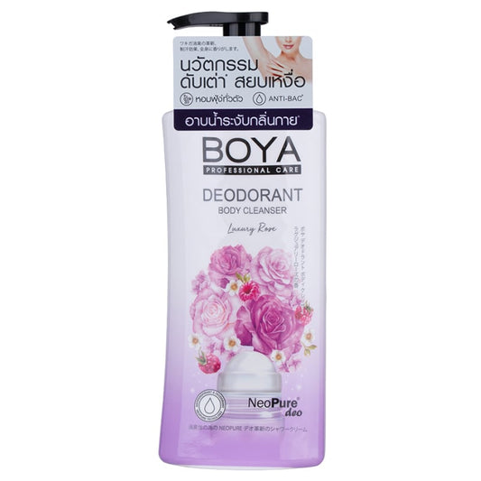 Boya Deodorant Body Cleanser Luxury Rose 500ml