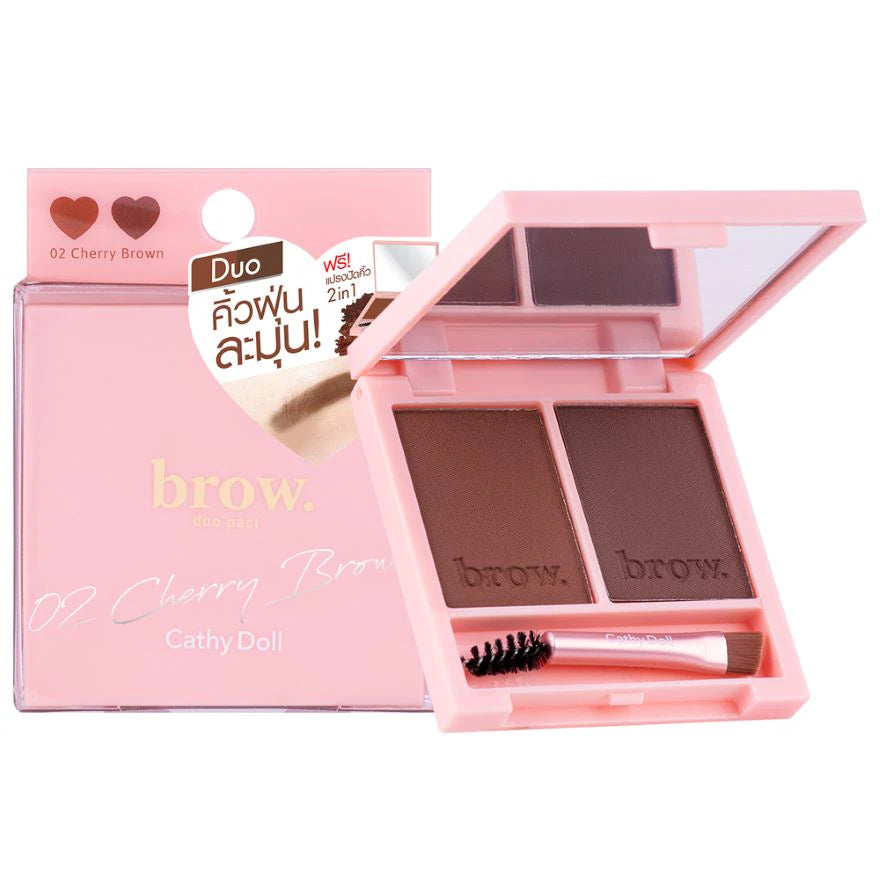 CATHY DOLL BROW DUO PACT 2.5G+2.5G