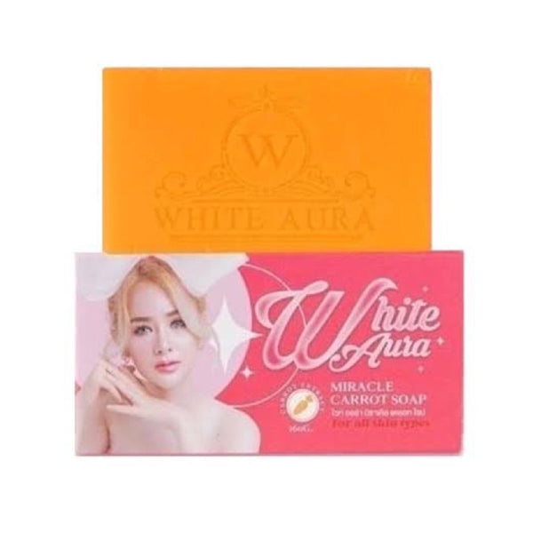 White Aura Miracle Carrot Soap 160g