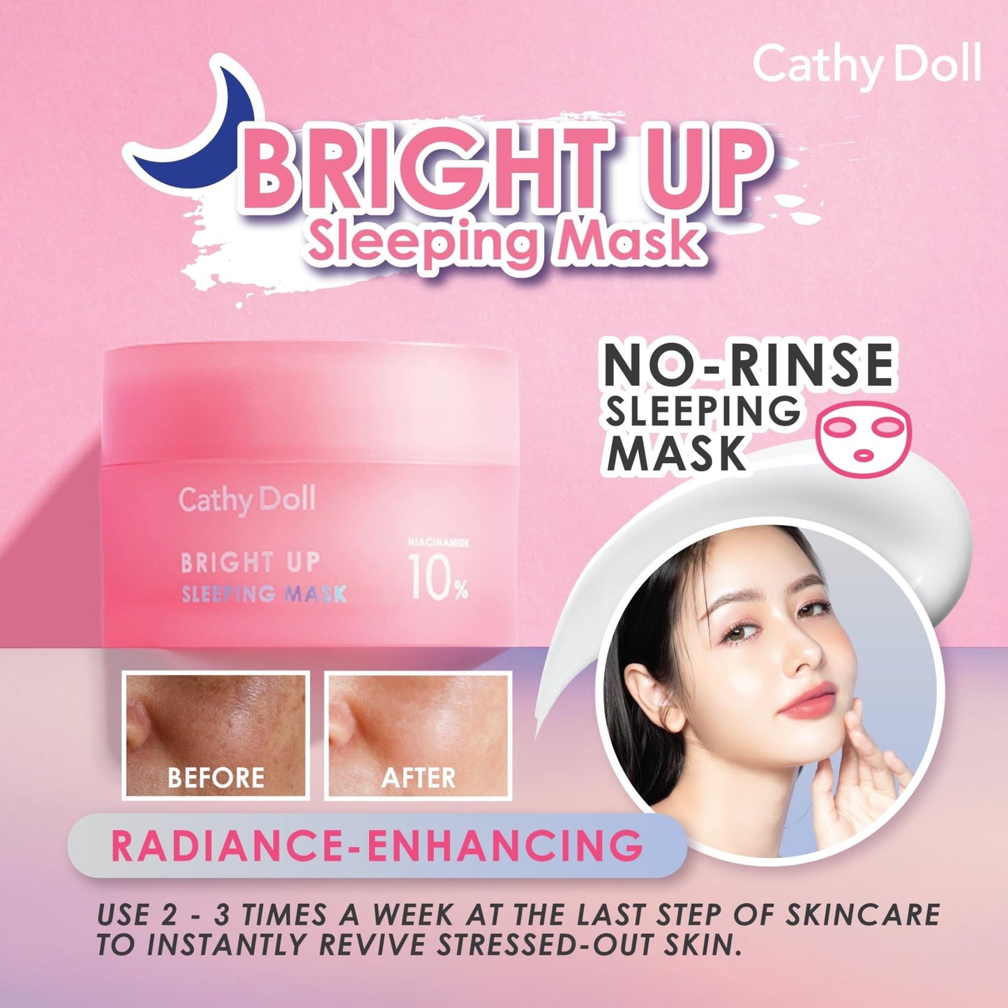 CATHY DOLL BRIGHT UP SLEEPING MASK 30g