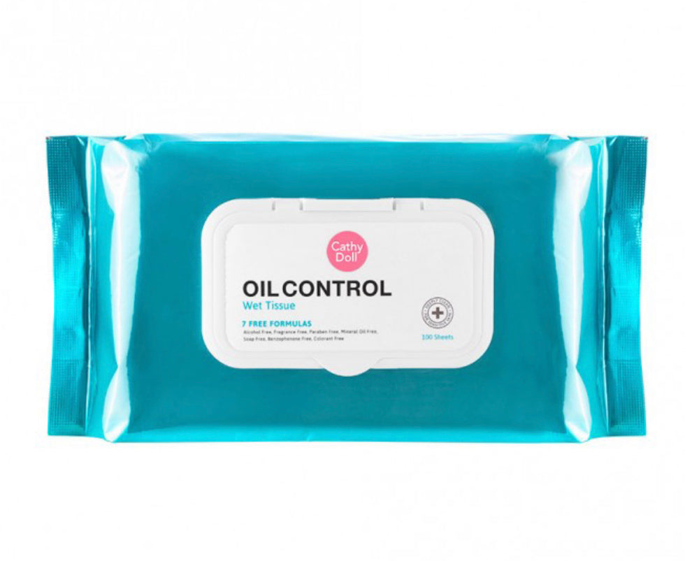 Cathy Doll Oil Control Wet Tissue 100 Sheets