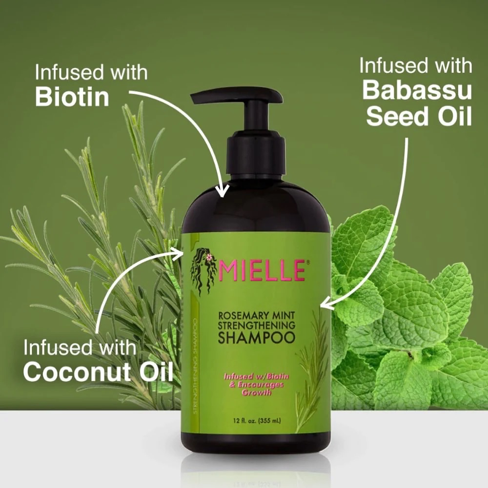 Mielle Strengthening Shampoo Rosemary Mint