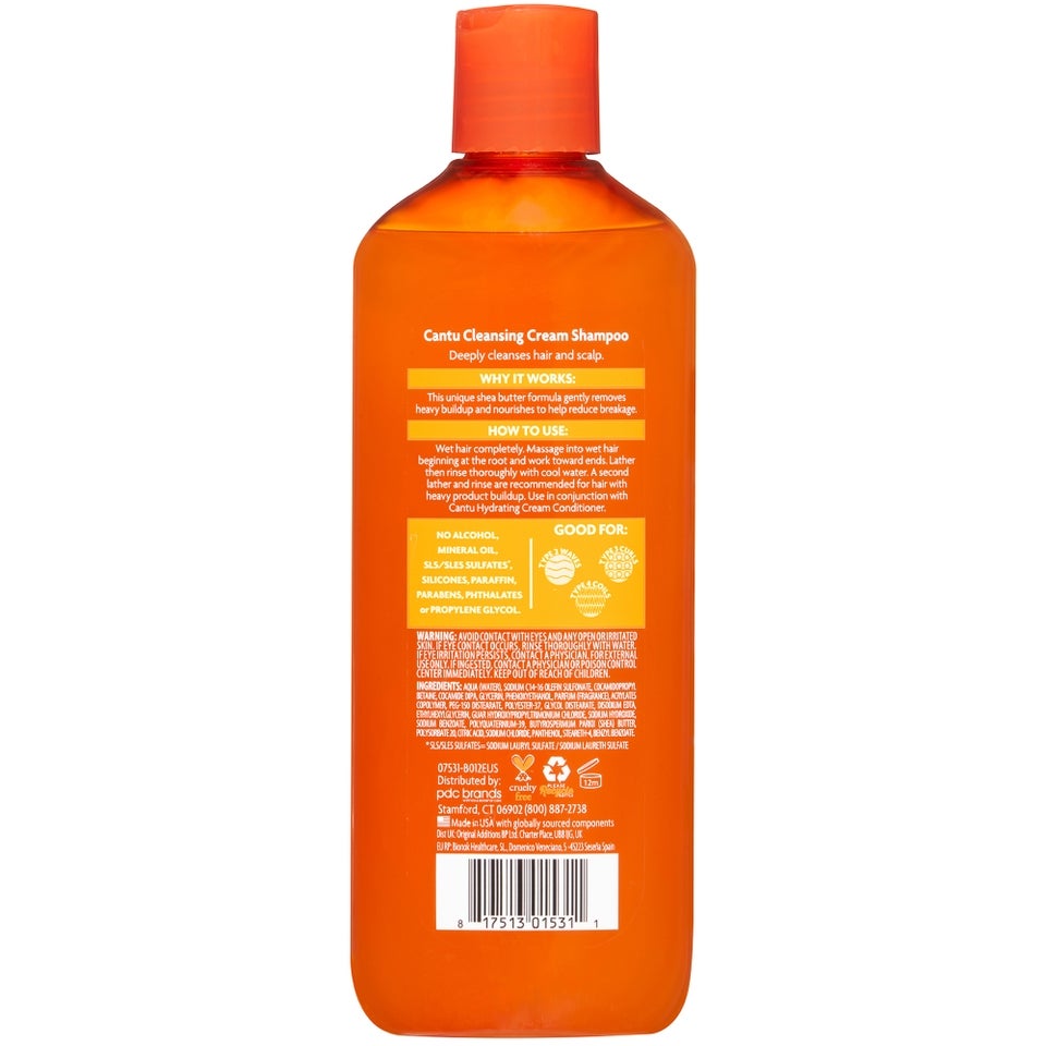 Cantu Shea Butter for Natural Hair Sulfate-Free Shampoo