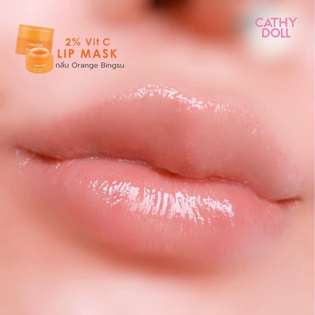 Cathy Doll 2% Vit c Lip Mask Orange Bingsu